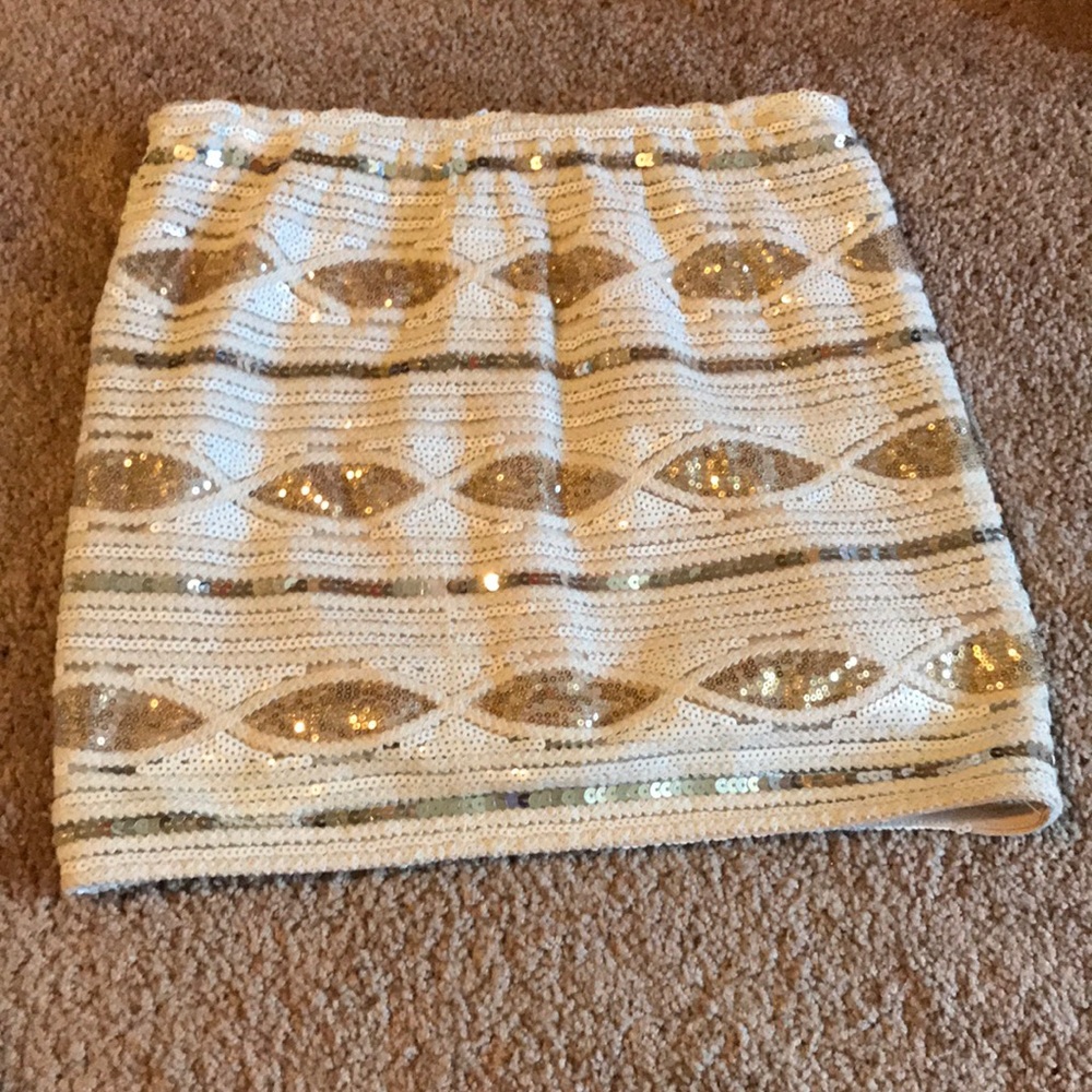 Sequin skirt